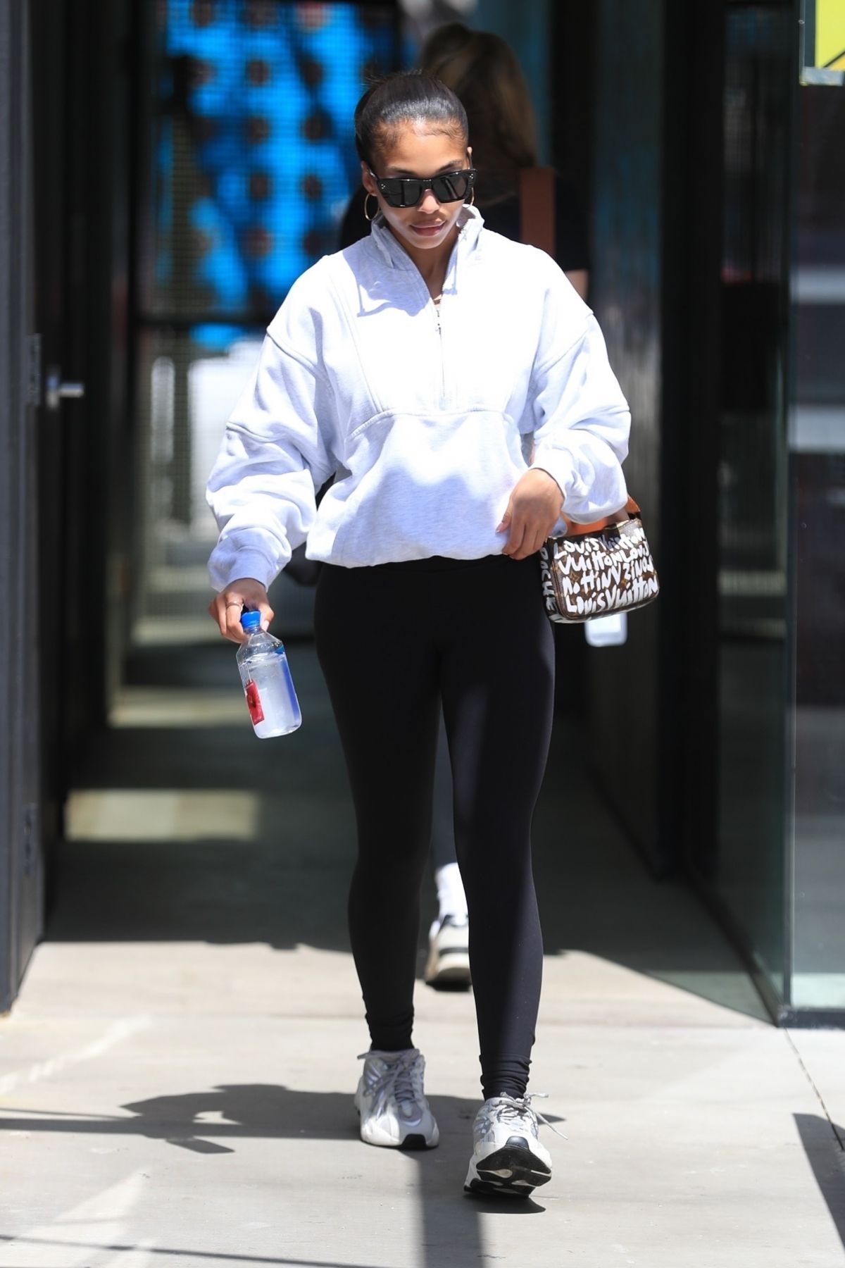 LORI HARVEY Heading to Pilates Class in West Hollywood 04/05/2022 ...