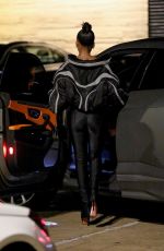LORI HARVEY Out for Dinner at Nobu in Malibu 04/01/2022