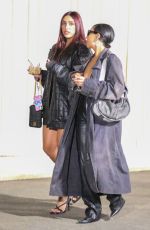 LOURDES LEON Arrives at a Burberry Party in Los Angeles 04/20/2022