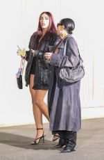 LOURDES LEON Arrives at a Burberry Party in Los Angeles 04/20/2022