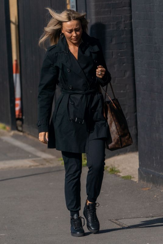 LUBA MUSHTUK Arrives at Strictly Come Dancing Rehearsals in London 04/10/2022