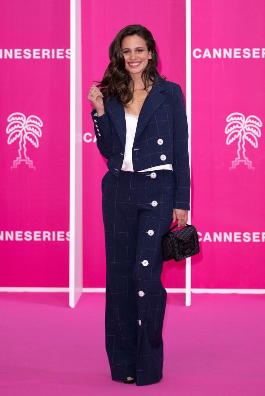 LUCIE LUCAS at 5th Canneseries Festival in Cannes 04/04/2022