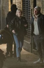 LUCY BOYNTON and Ben Hardy Night Out in London 04/03/2022