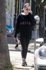 LUCY BOYNTON and Rami Malek Out Shopping in Stidio City 04/223/2022