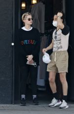 LUCY BOYNTON and Rami Malek Out Shopping in Stidio City 04/223/2022