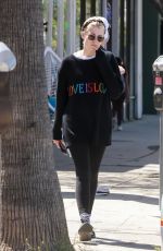 LUCY BOYNTON Out Shopping in Studio City 04/23/2022