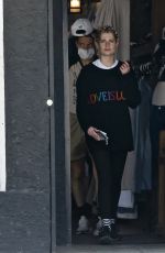 LUCY BOYNTON Out Shopping in Studio City 04/23/2022