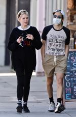 LUCY BOYNTON Out Shopping in Studio City 04/23/2022