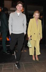 LUCY FALLON Leaves The Ivy in Manchester 04/06/2022