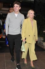 LUCY FALLON Leaves The Ivy in Manchester 04/06/2022