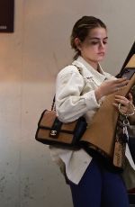LUCY HALE Arrives at a Yoga Class in Los Angeles 04/02/2022