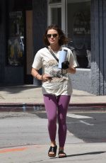 LUCY HALE Leaves Monday Workout Session in Studio City 04/11/2022