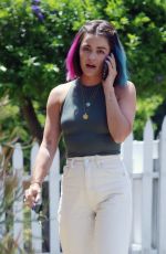 LUCY HALE on the Set of a New Project in Los Angeles 04/24/2022