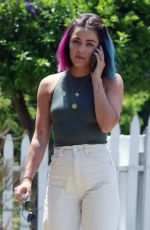 LUCY HALE on the Set of a New Project in Los Angeles 04/24/2022