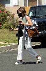 LUCY HALE on the Set of a New Project in Los Angeles 04/24/2022