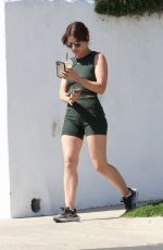 LUCY HALE Out for Afternoon Hike at Griffith Park in Los Angeles 04/07/2022