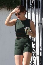 LUCY HALE Out for Afternoon Hike at Griffith Park in Los Angeles 04/07/2022