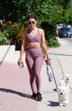 LUCY HALE Out Hiking with Her Dogs in Los Angeles 04/25/2022