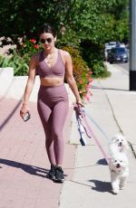 LUCY HALE Out Hiking with Her Dogs in Los Angeles 04/25/2022