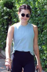 LUCY HALE Out Hikinig in Los Angeles 04/24/2022