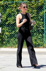 LUCY HALE Out with Her Dog in Studio City 04/06/2022