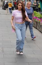 MABEL Arrives at Capital Radio in London 04/22/2022