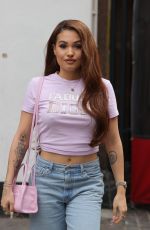 MABEL Arrives at Capital Radio in London 04/22/2022