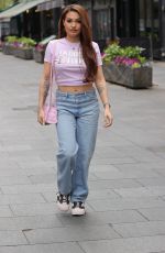 MABEL Arrives at Capital Radio in London 04/22/2022