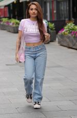 MABEL Arrives at Capital Radio in London 04/22/2022
