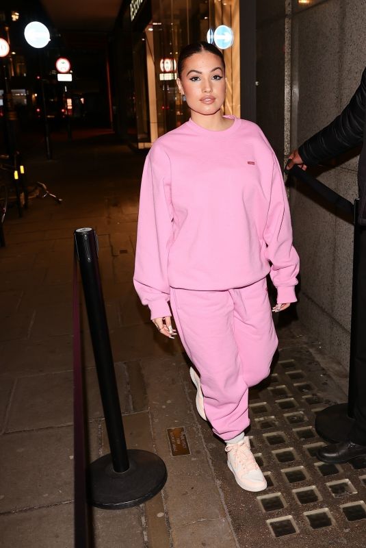 MABEL Heading to a Cocktail Bar After Performing on The One Show in London 04/08/2022