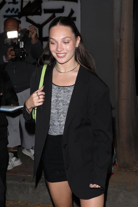 MADDIE ZIEGLER Leaves Craig