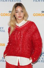 MADELYN CLINE at Coffee Talk with Woody Harrelson at Sun Valley Film Festival in Idaho 04/03/2022