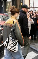 MADISON BEER and Nick Austin at Salle de La Madeleine in Brussels 04/09/2022