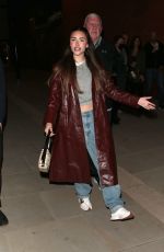 MADISON BEER Out and About in London 04/12/2022