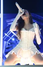 MADISON BEER Performs at a Concert in Manchester 04/15/2022