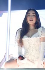 MADISON BEER Performs at a Concert in Manchester 04/15/2022