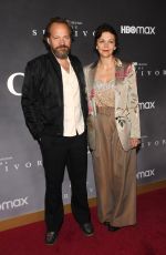 MAGGIE GYLLENHAAL and Peter Sarsgaard at The Survivor Premiere in New York 04/11/2022