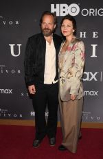 MAGGIE GYLLENHAAL and Peter Sarsgaard at The Survivor Premiere in New York 04/11/2022