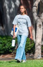 MALIA and Clifton Powell Jr. Out at a Park in Los Angeles 04/24/2022