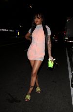 MALIIBU MIITCH Arrives at Alexander Wang Fortune City Fashion Show in Los Angeles 04/19/2022