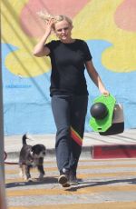 MALIN AKERMAN Out for a Walk in Los Angeles 04/19/2022