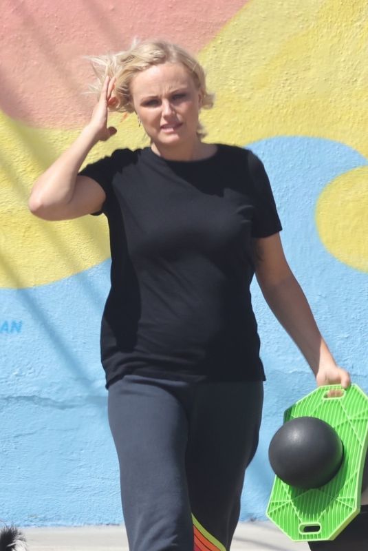 MALIN AKERMAN Out for a Walk in Los Angeles 04/19/2022