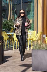 MARALEE NICHOLS Leaves a Smoothie Shop in Marina del Rey 04/13/2022