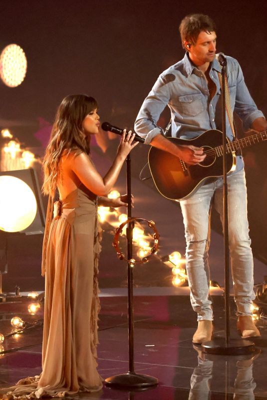 MAREN MORRIS Performs at 2022 CMT Music Awards in Nashville 04/11/2022
