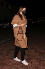 MARIA SHARAPOVA Out for Dinner in Malibu 04/06/2022
