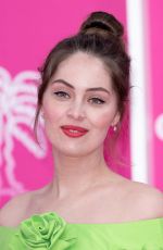 MARIE-ANGE CASTA at Day 3 Pink Carpet at 5th Canneseries Festival 04/03/2022