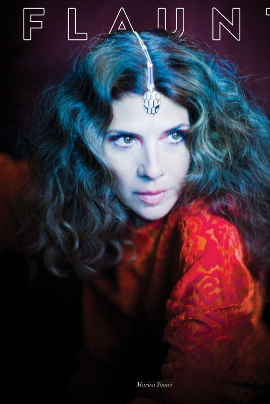 MARISA TOMEI for Flaunt Magazine: The Phone a Friend Issue, April 2022