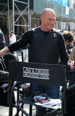 MARISKA HARGITAY on the Set of Law and Order: Organized Crime in Harlem 04/25/2022