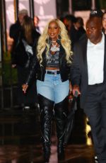 MARY J BLIGE Arrives at Flipper