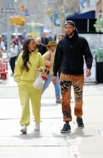 MAYA JAMA and Ben Simmon Out for Lunch Date at Edward
